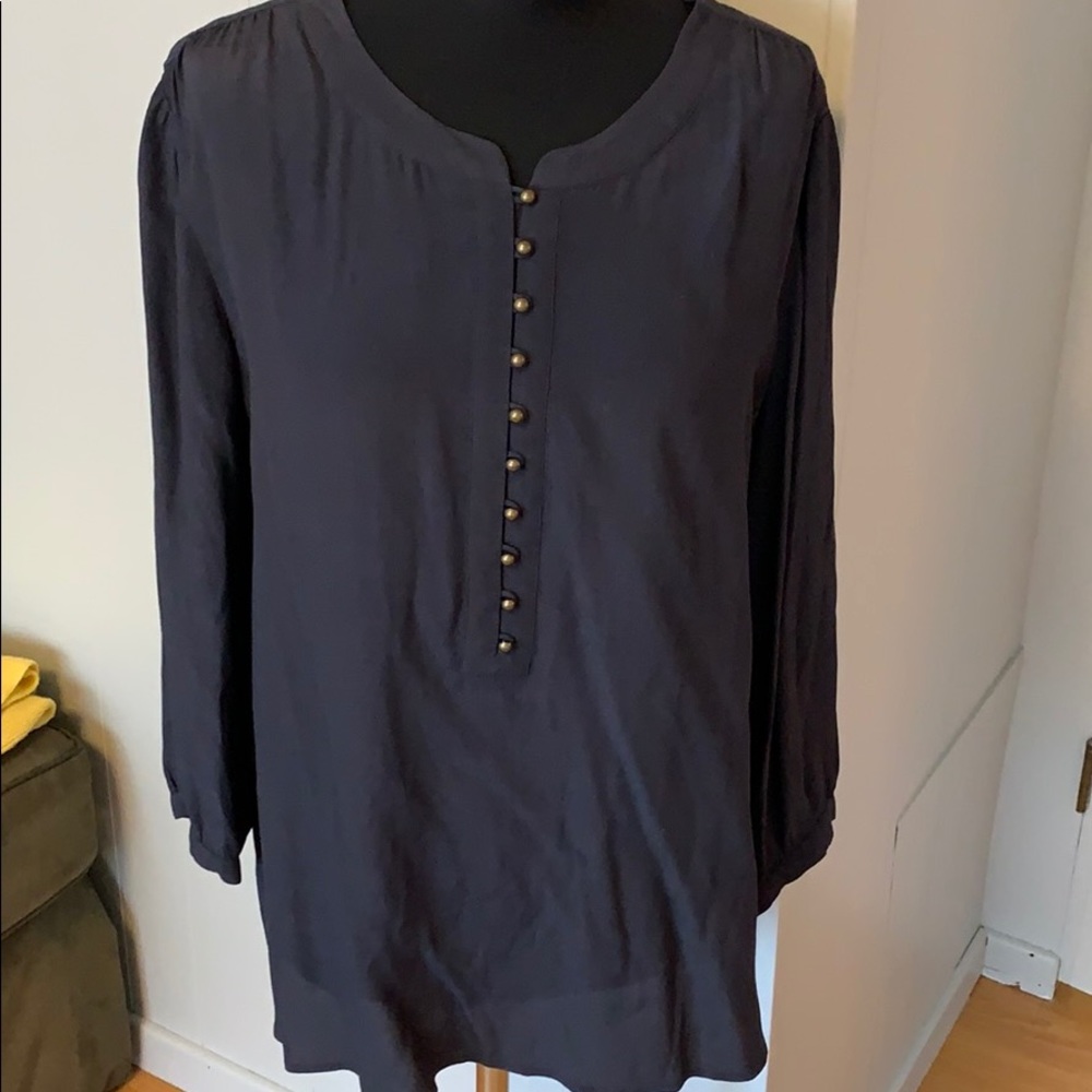Dark blue blouse Banana Republic XL